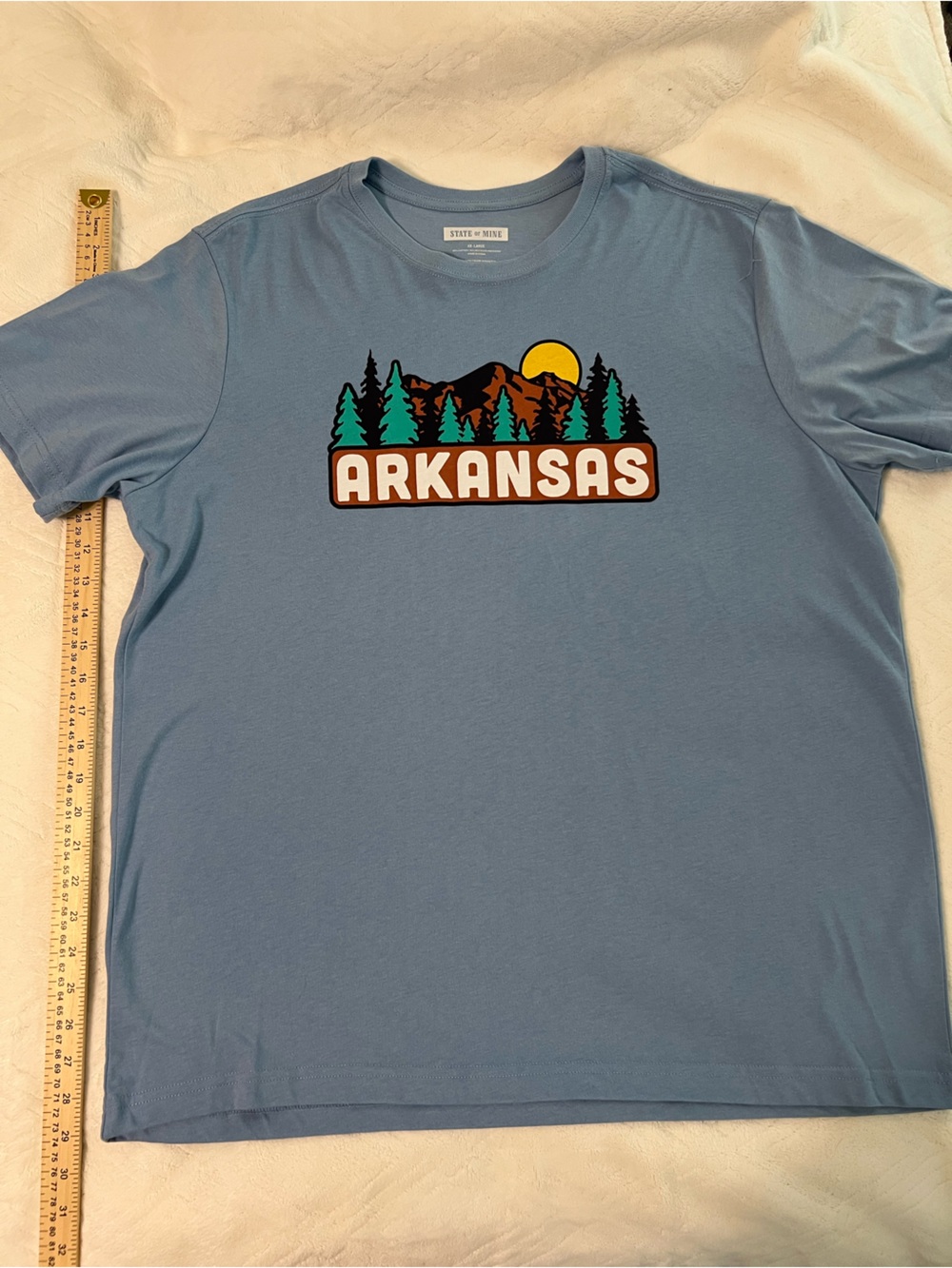 Arkansas Graphic Tee - Blue